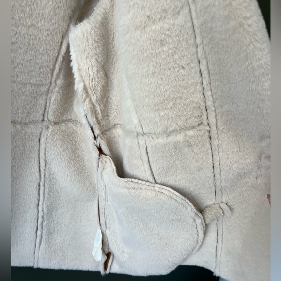 NWOT GOOD HART Matilda Jane Greenville Womens faux fur/suede cardigan vest Large - Picture 8 of 9